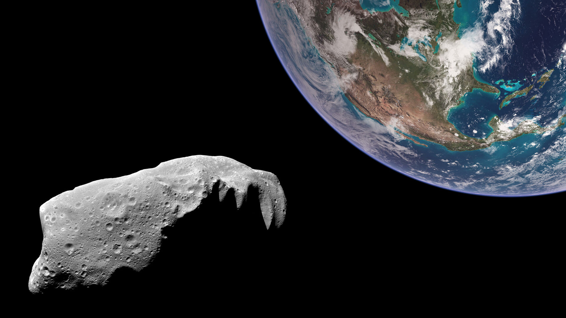 К Земле приближается три потенциально опасных астероида