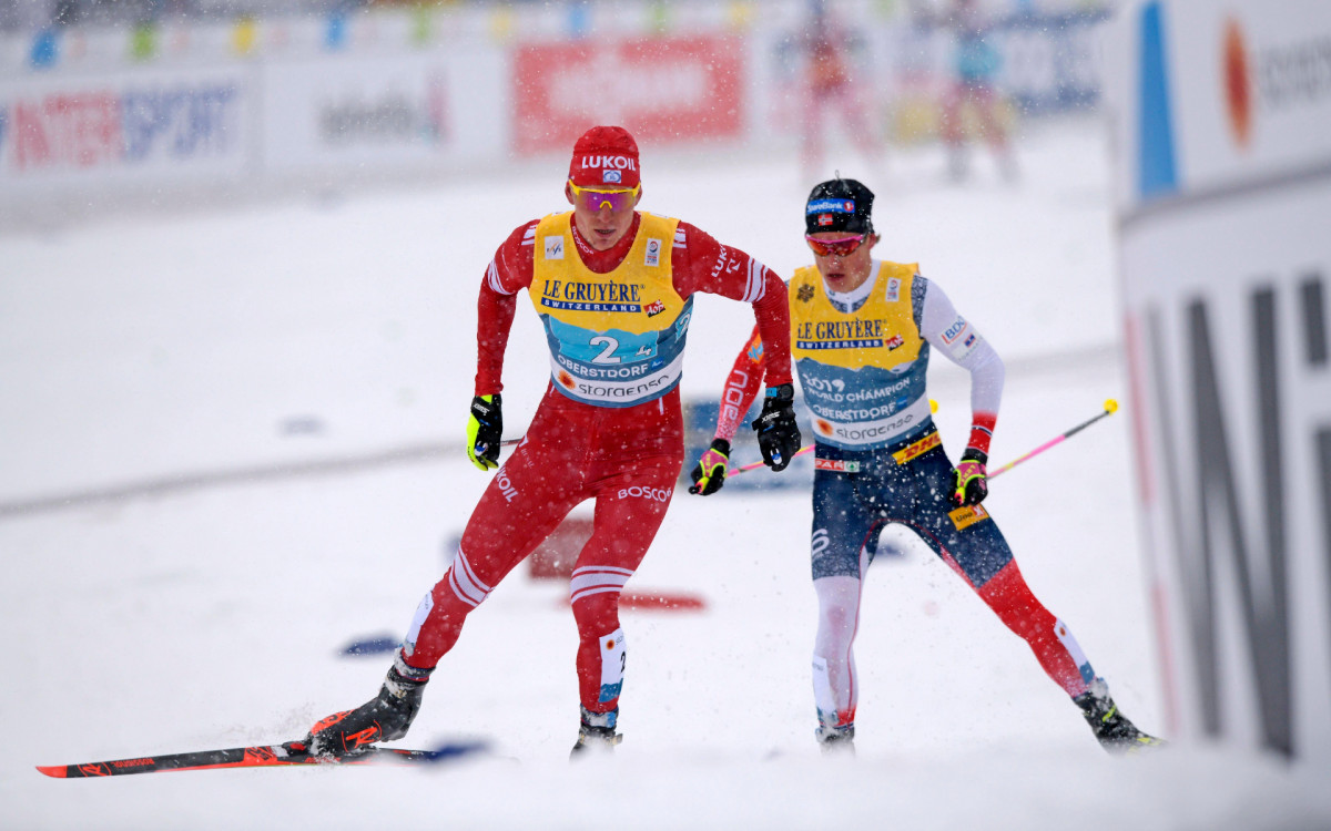 Лыжнику Большунову досталось серебро Чемпионата мира