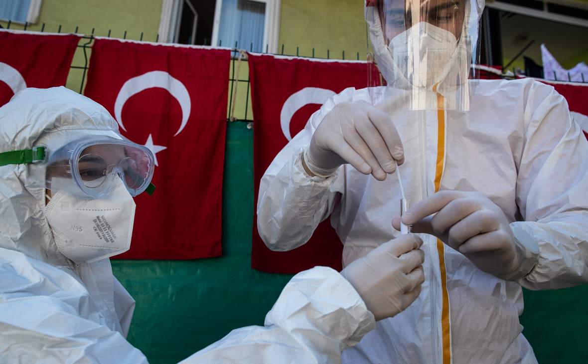 В Турции зарегистрировали рекордное количество новых инфицирований