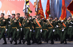 В Москве пройдет первая ночная тренировка парада Победы