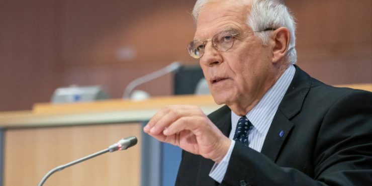 Боррель: ЕС считает обвинения РФ в недружественных действиях необоснованными