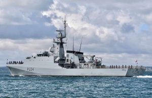Военный корабль Великобритании зашел в Черное море