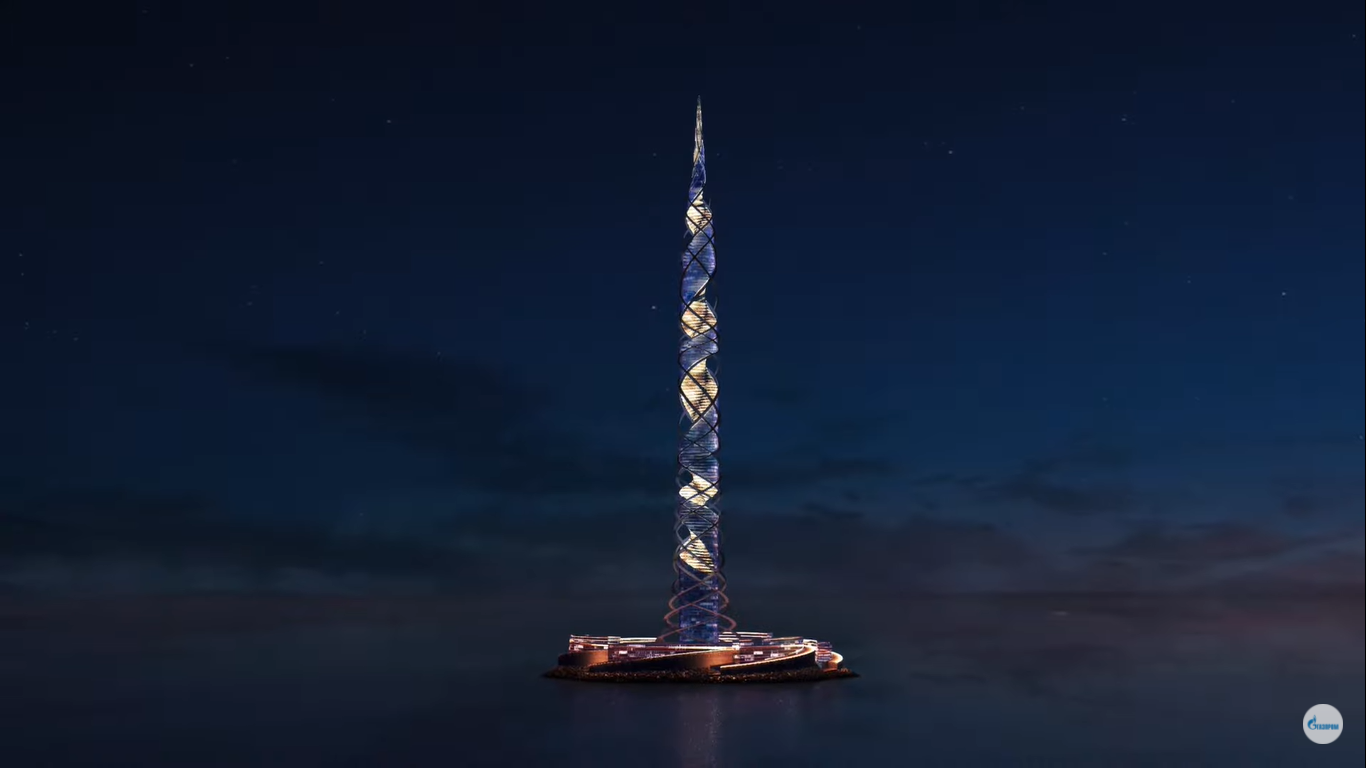 В Санкт-Петербурге построят небоскреб от «Газпром»