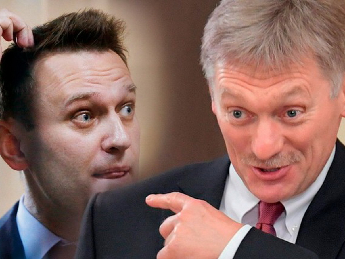 Алексей Навальный подал на суд на пресс-секретаря Кремля Дмитрия Пескова