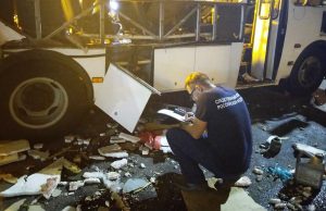 Правоохранители назвали основную версию взрыва автобуса в Воронеже
