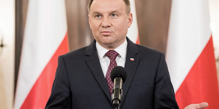 Президент Польши предложил ЕС и НАТО принять меры против шантажа «Северным потоком-2»