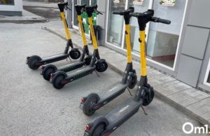 В Омске появилась цифровая карта для удобного поиска парковок электросамокатов
