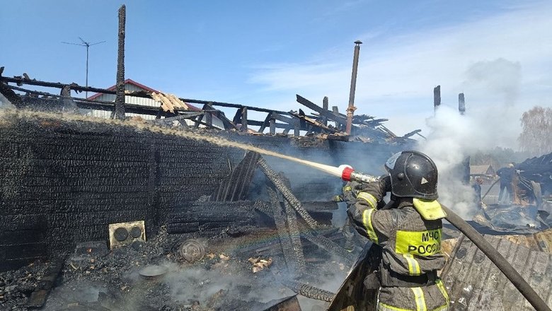 Масштабные пожары в Красноярском крае: два поселка в огне